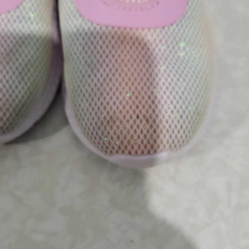 Nautica Pastel Rainbow Towhee Little Girls Sneakers Shoes‎ Sz 8
